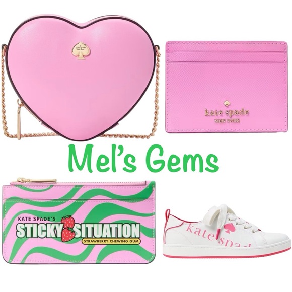kate spade Handbags - 🩷💚Mel’s Gems 💚🩷 4-Piece Kate Spade Set NWT NIB